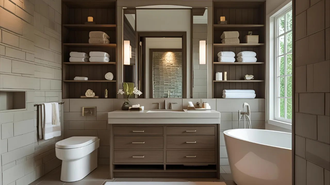 Spa-inspired master bath
